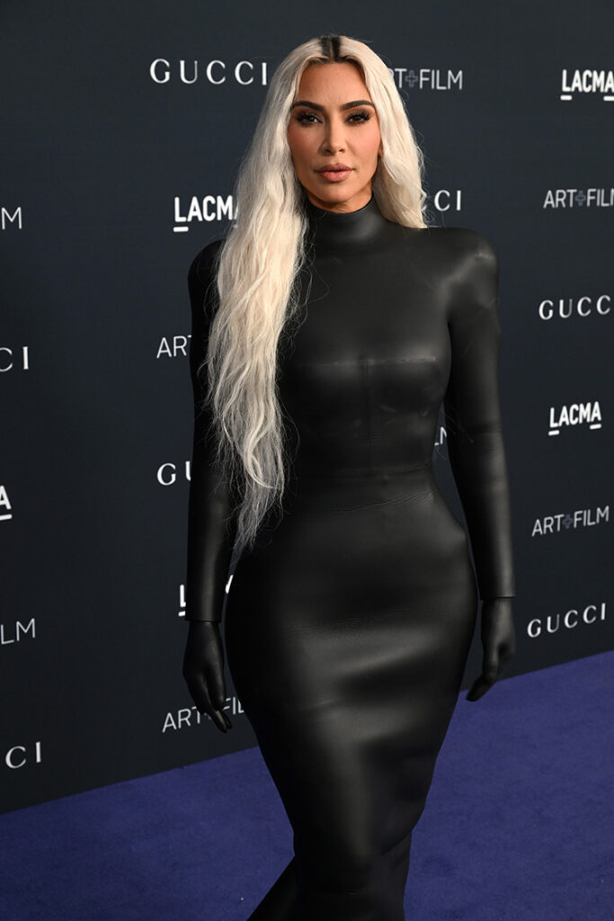 Kim Kardashian Wore Balenciaga Haute Couture To The LACMA Art + Film Gala