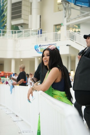 Cardi B and Offset enjoy a fun family day at Dreamworks Water Park at American Dream. Official photos from the New Jersey entertainment complex show the hip hop couple had a splashing time at the world’s largest indoor wave pool with daughter Kulture. Smiling Cardi looked on proudly as hands-on dad Offset played in the water with their little girl. Son Wave was also with the group but was not pictured. The “Bodak Yellow” star also ventured into the water as she paddled while laughing and playing with Kulture, keeping her famous curves covered in a bright sarong wrap she bought at the Dreamworks Water Park Gift Shop. Offset seemed to be having a great time with his friends on Shrek’s Sinkhole Slammer. *BYLINE: Courtesy of American Dream/Mega. 20 Jun 2022 Pictured: Cardi B and Offset enjoy a fun family day at Dreamworks Water Park at American Dream in New Jersey. *BYLINE: Courtesy of American Dream/Mega. Photo credit: Courtesy of American Dream/Mega TheMegaAgency.com +1 888 505 6342 (Mega Agency TagID: MEGA870635_001.jpg) [Photo via Mega Agency]