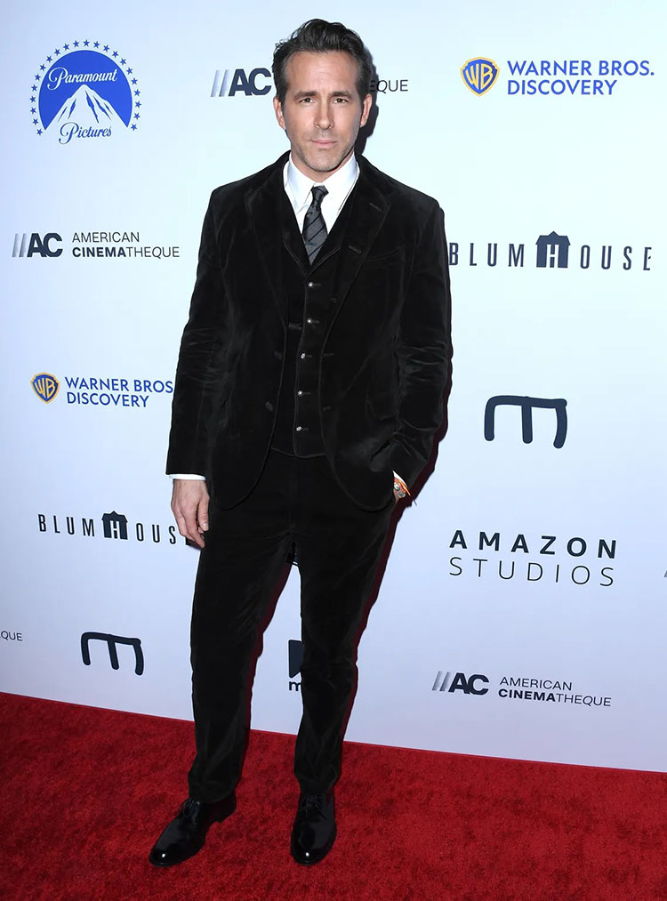 Blake Lively & Ryan Reynolds Wore Ralph Lauren To The 2022 American Cinematheque Awards