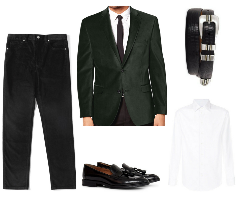 what to wear to a holiday party, holiday outfit for guys