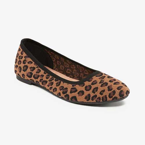 Women's Ballet Knit Flat Shoes