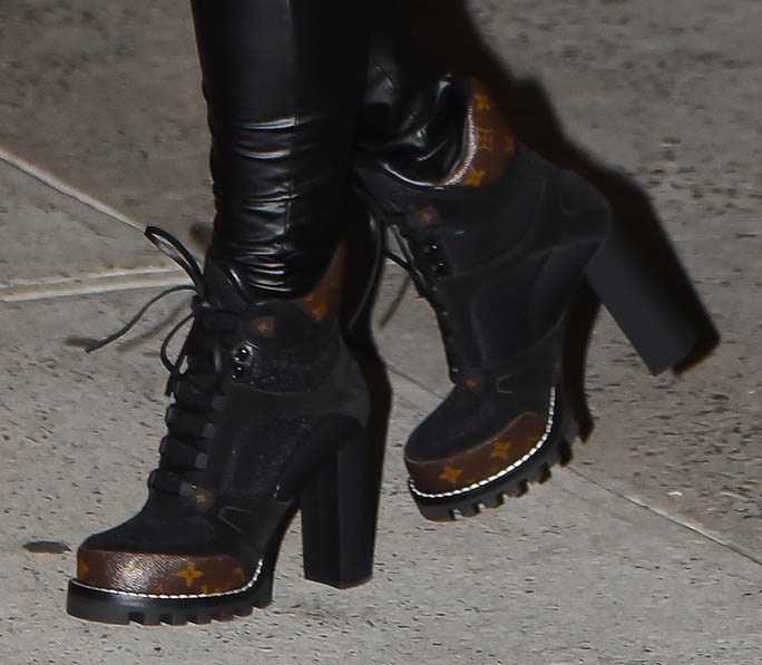 Mariah Carey, Louis Vuitton, Ankle Boots 
