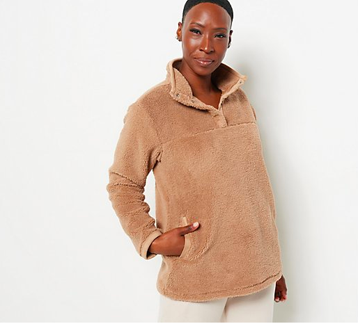 Koolaburra by UGG Sherpa with Microsuede Pullover