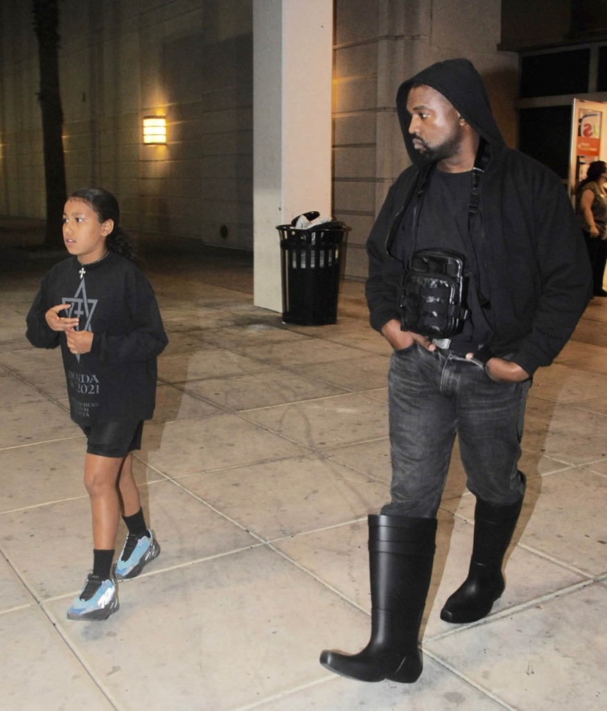 Kanye West, North West, Boots, Adidas Yeezy Boost