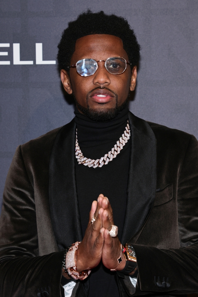 NEW YORK, NEW YORK - NOVEMBER 30: Fabolous attends the 2022 Footwear News Achievement Awards at Cipriani South Street on November 30, 2022 in New York City. (Photo by Jamie McCarthy/Footwear News via Getty Images)