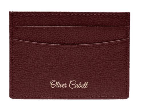 Oliver Cabell OC Leather Card Holder