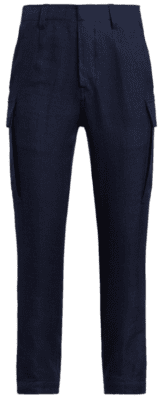 Ralph Lauren Linen Blend Herringbone Cargo Trouser