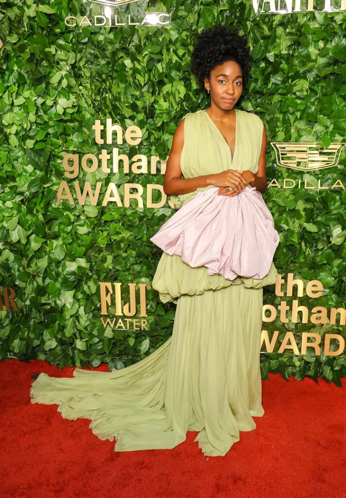 Ayo Edebiri Wore Giambattista Valli Haute Couture To The 2022 Gotham Awards