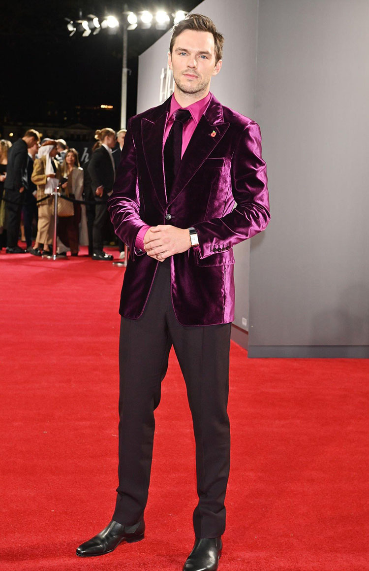 Nicholas Hoult Wore Tom Ford To 'The Menu' London Premiere