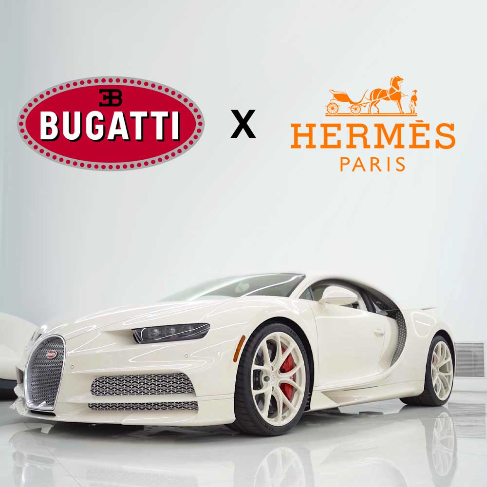 Bugatti Chiron X Hermes