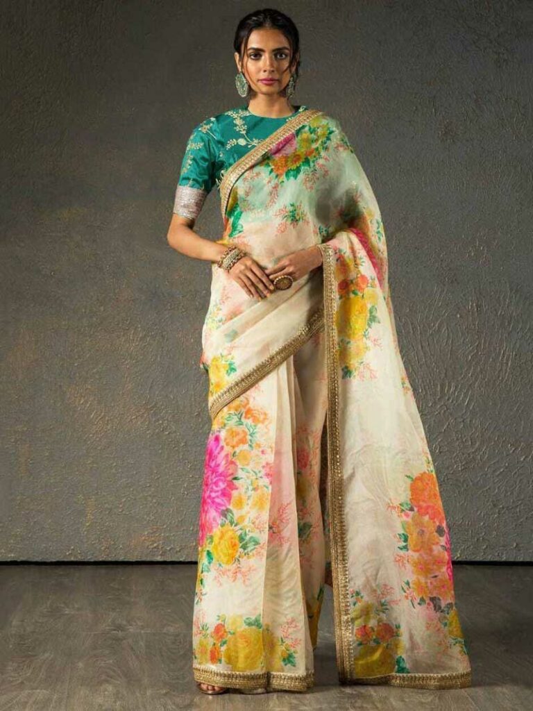 The Traditional Saree For Engagement