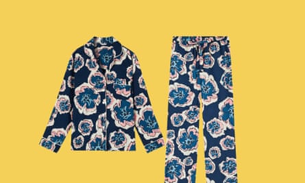 Floral cotton pyjamas