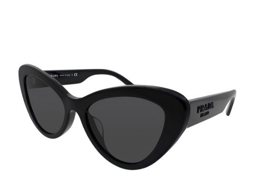 Womens Cat-Eye Sunglasses Black
