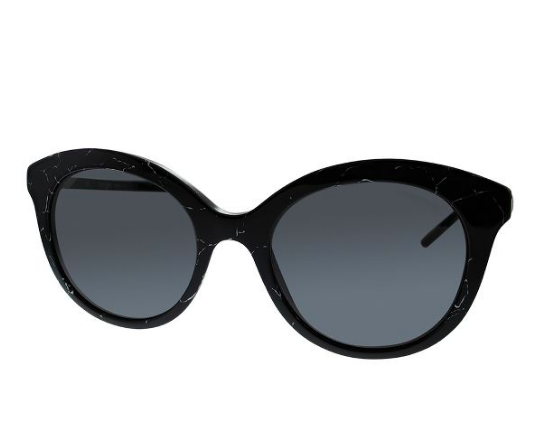 Womens Round Sunglasses Black