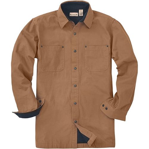 Backpacker Canvas Fleece Lined Shirt Jacket