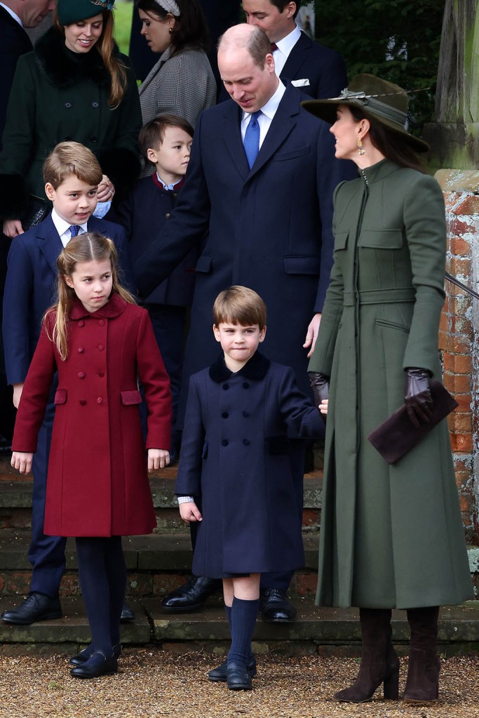 Princess Charlotte, Prince George, Prince Louis, Prince William, Kate Middleton 