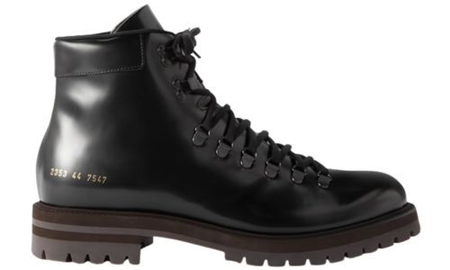 Common Projects Leather Combat Boots