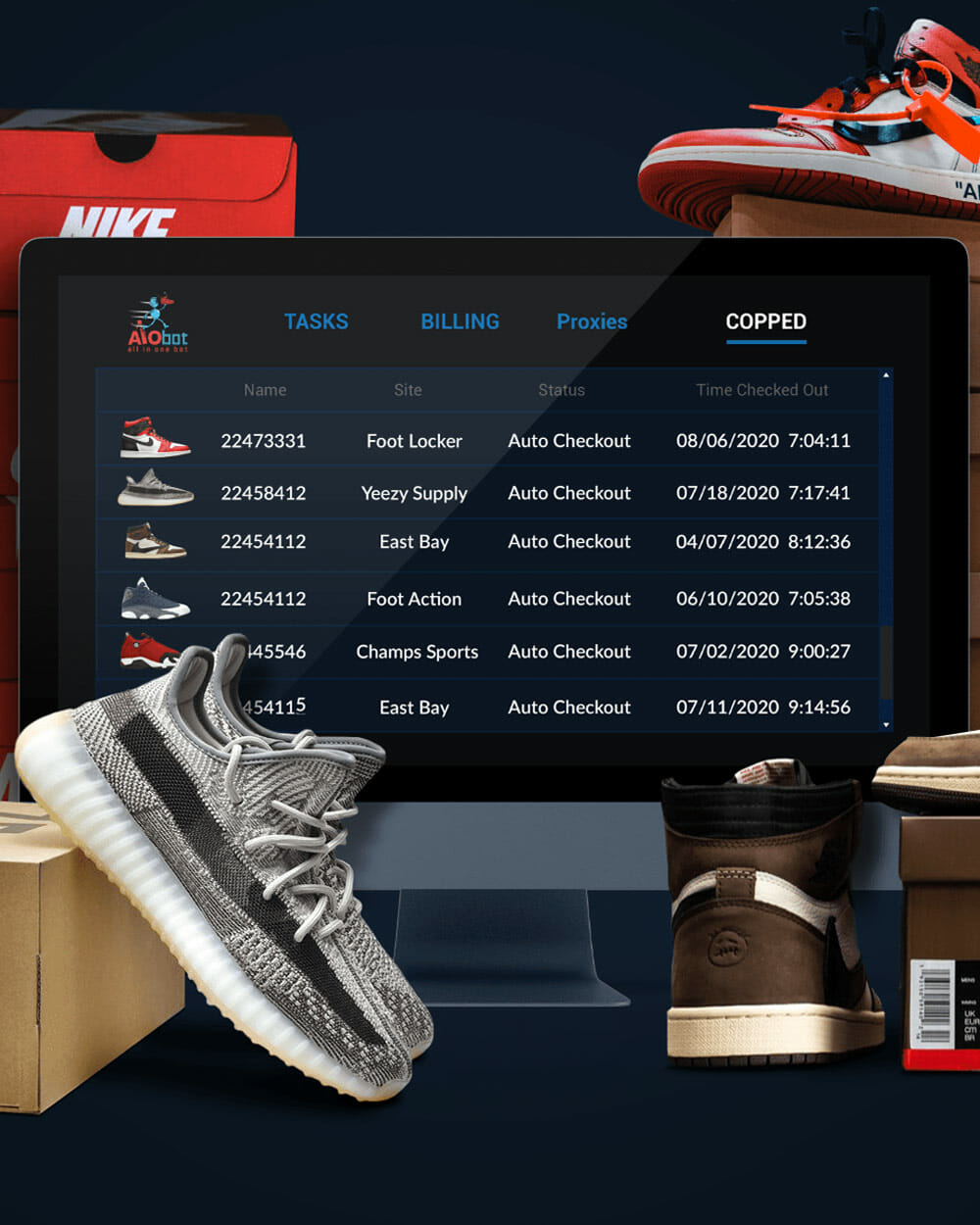 AIO Bot sneaker bot