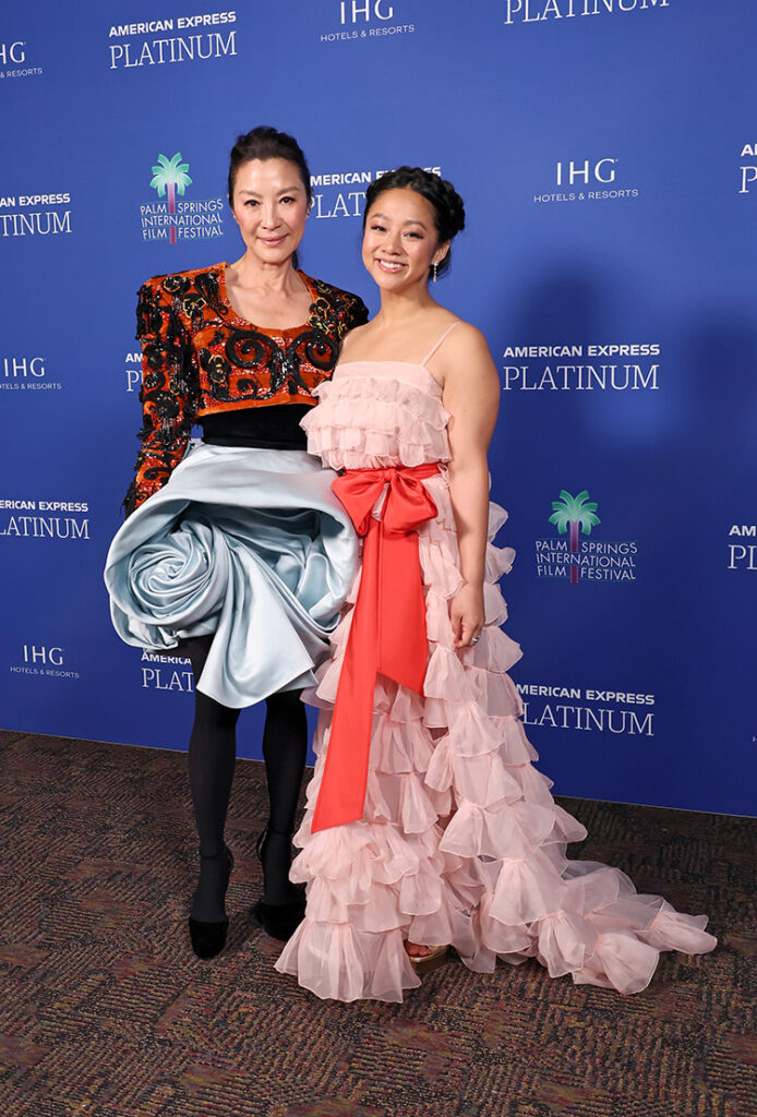 Stephanie Hsu Wore Valentino Haute Couture To The Palm Springs International Film Awards