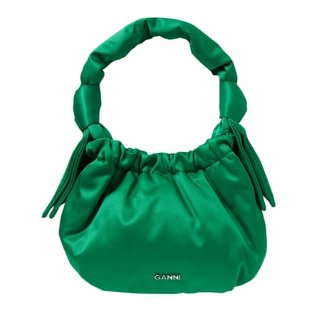 Green satin, £195, by Ganni from net-a-porter.com - BUY