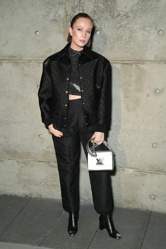 Hannah Einbinder attends Louis Vuitton and W Magazine's awards season dinner 