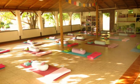 yoga Studio with mats