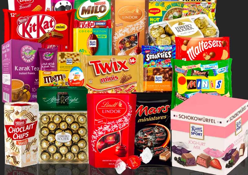 Types of Products Carried by Confectionery Wholesalers  