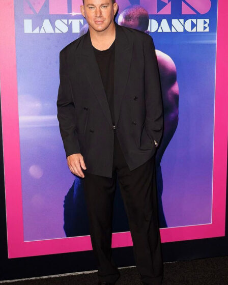 Channing Tatum Wore The Row To The 'Magic Mike's Last Dance' World Premiere