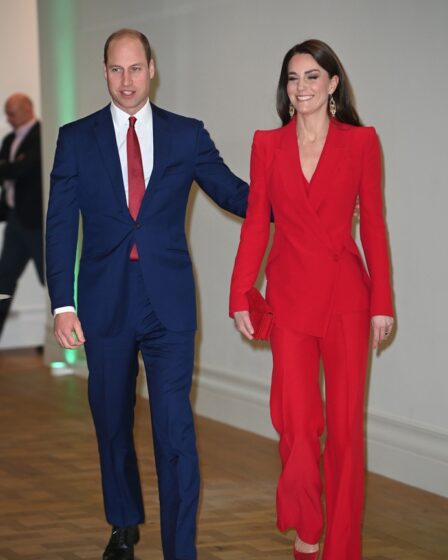 Prince William, Prince of Wales and Catherine, Princess of Wales attend a pre-campaign launch event, hosted by The Royal Foundation Centre for Early Childhood, at BAFTA on Jan. 30, 2023 in London.