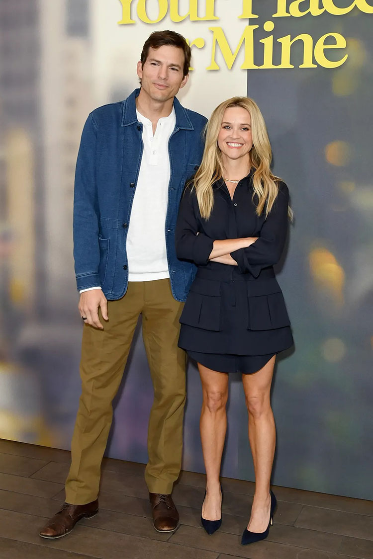 Reese Witherspoon Wore Brandon Maxwell To The 'Your Place Or Mine' LA Photocall 