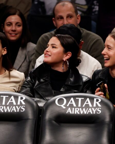 Selena Gomez Had a GNO at a Brooklyn Nets Game