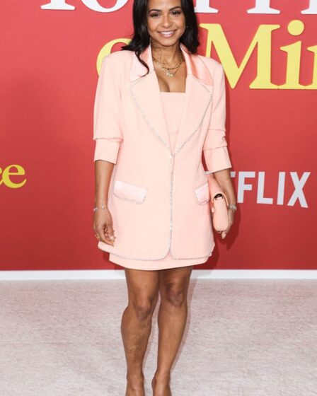 Christina Milian, Your Place or Mine Premiere, Red Carpet, Mules