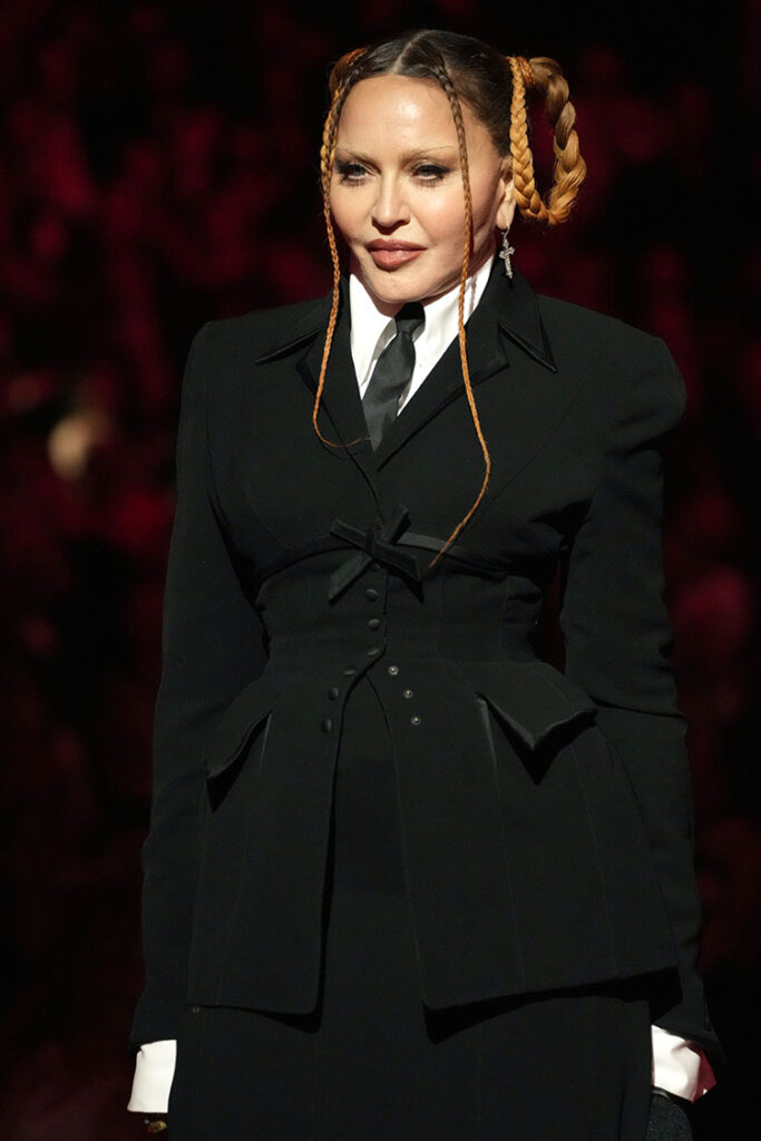 Madonna Wore Mugler Haute Couture To The 2023 Grammy Awards