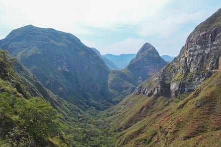 Scenic View Of Mountains Against SkyPhoto taken in Samaipata, Bolivia