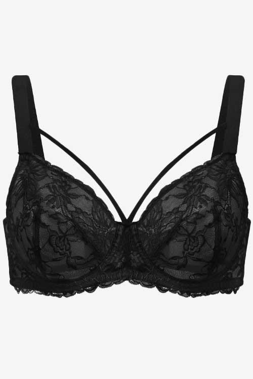 HSIA Sexy Lace Unlined Strappy Bra