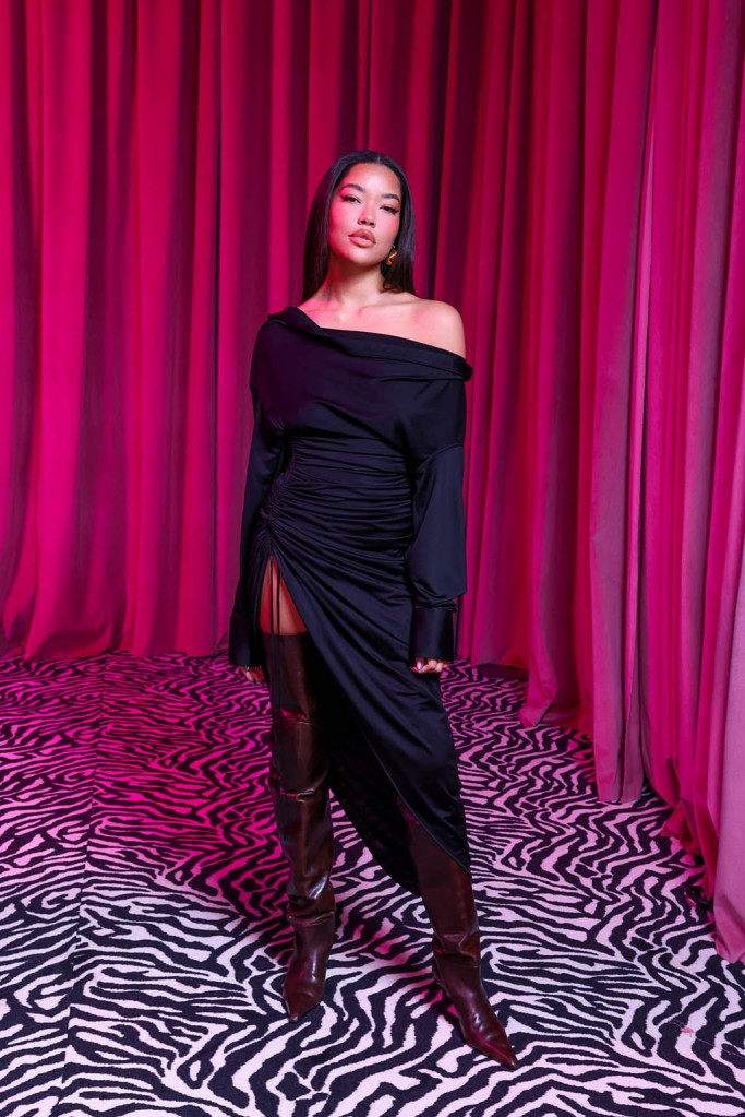 Ming Lee Simmons, Alexander Wang Show, NYFW, Thigh-High Boots 