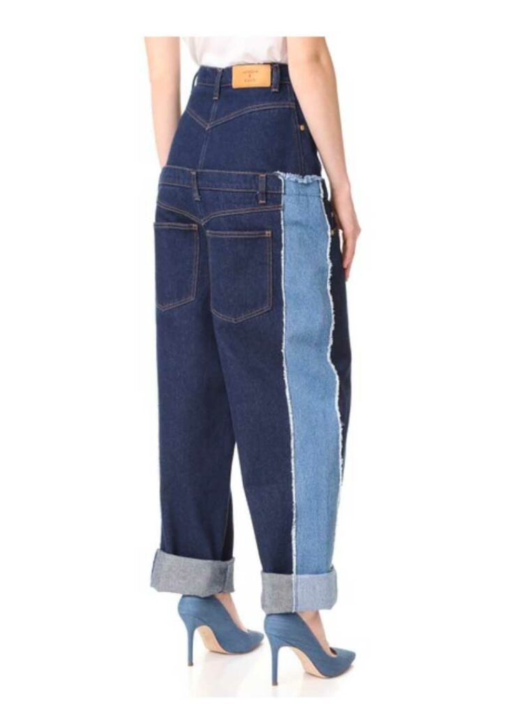 The Natasha Zinko Double Jeans Are The Latest Creative Denim Look