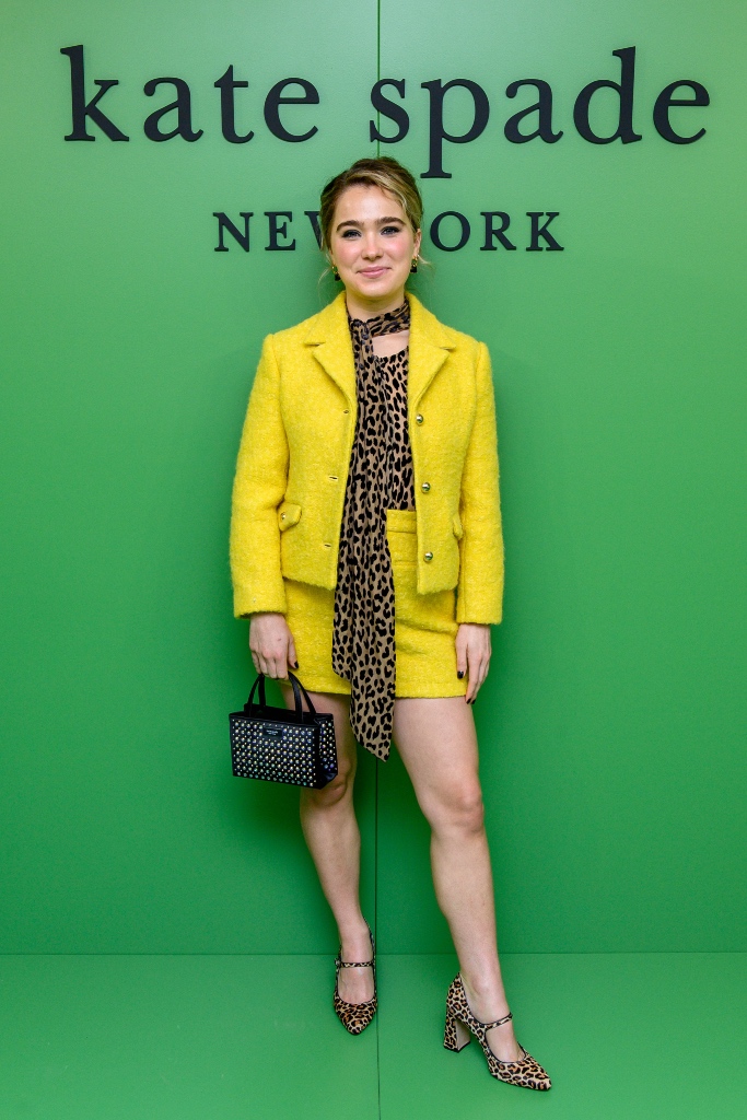 Haley Lu Richardson, Kate Spade, Kate Spade New York, NYFW, New York Fashion Week, fashion week, front row, runway show