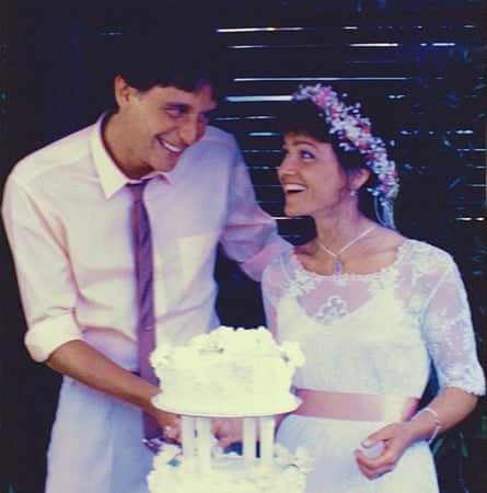 Peter and Chelsea on their wedding day in 1986
