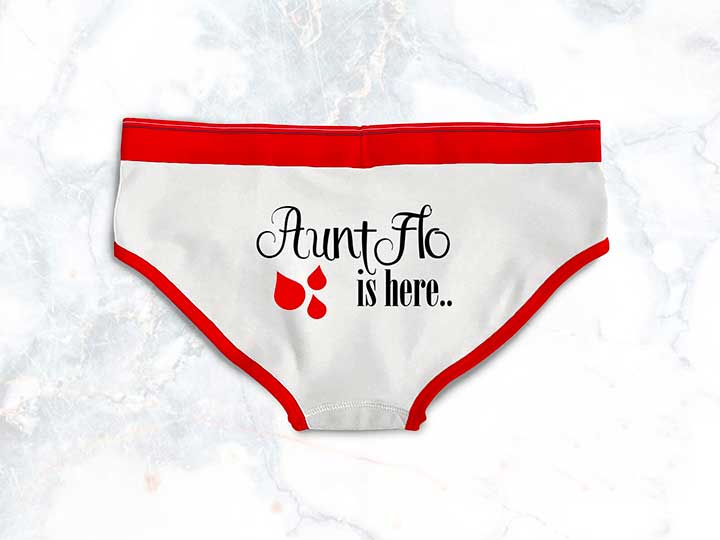 Cool Aunt Flo's Panties