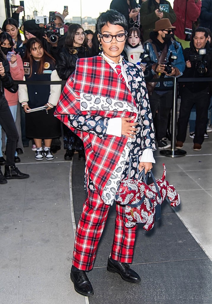 Teyana Taylor, Thom Browne, New York Fashion Week, Loafers 