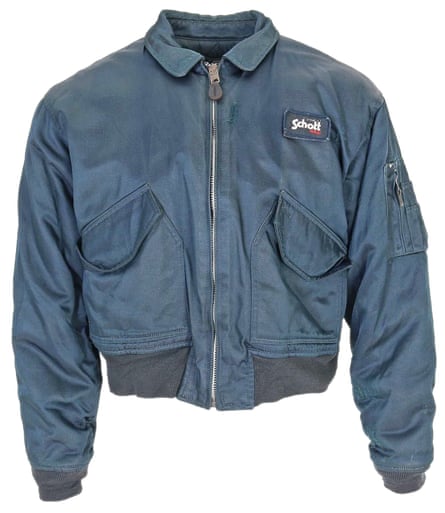navy bomber jacket