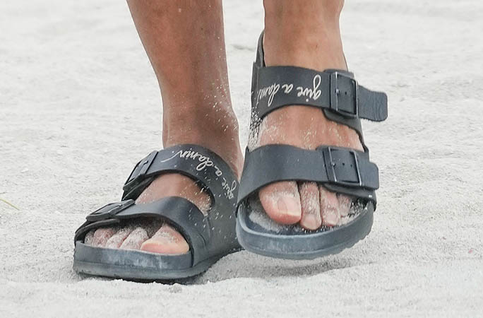 Don Lemon, Birkenstock sandals, Miami Vacation, Celebrity Style 