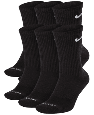 Nike Moisture Wicking Crew Socks