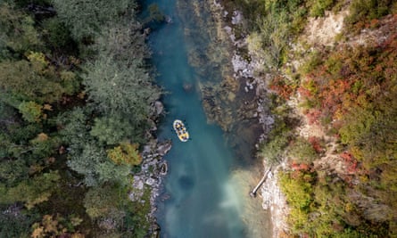 Rafting on the Neretva River