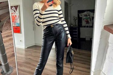 3 Easy Ways To Style Leather Pants, Because Really, It’s Not As Hard As You’d Think