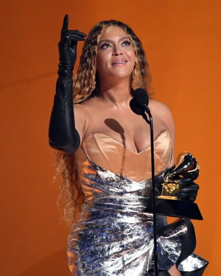 beyonce at the grammys