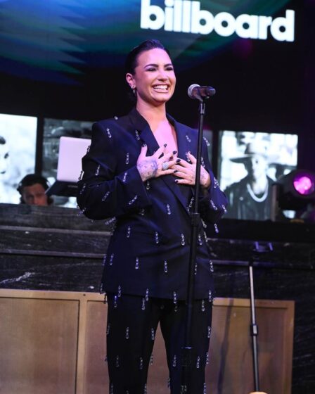 Demi Lovato, Billboard NMPA Grammy Week, Performance, Heels