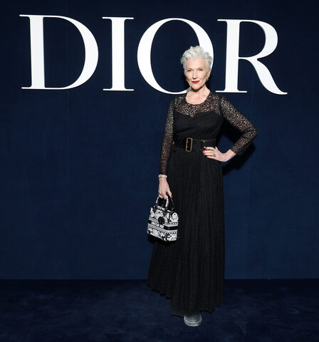 PARIS, FRANCE - FEBRUARY 28: Maye Musk attends the Christian Dior Womenswear Fall Winter 2023-2024 show as part of Paris Fashion Week on February 28, 2023 in Paris, France. (Photo by Pascal Le Segretain/Getty Images for Christian Dior)