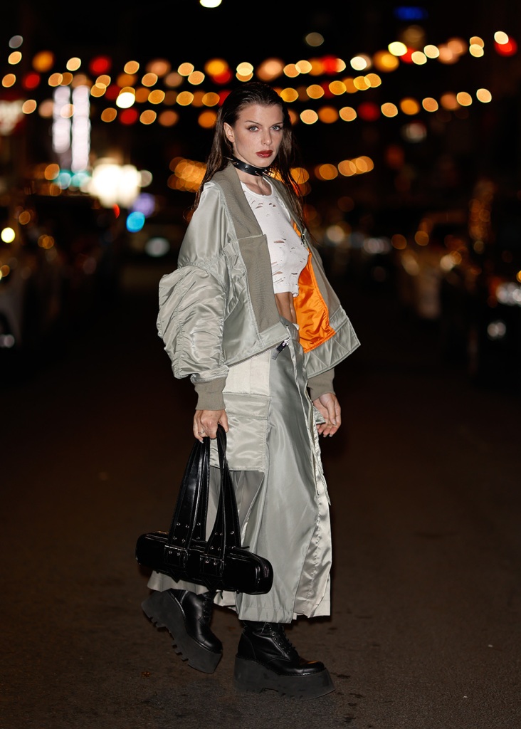 Julia Fox is seen on Feb. 08, 2023 in New York.
